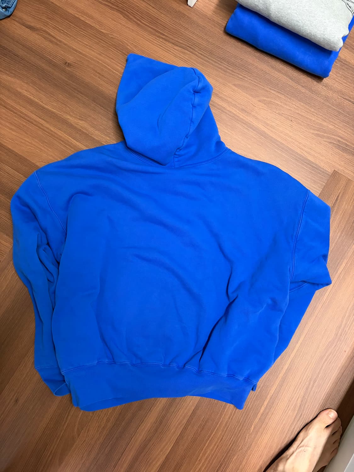 이지 갭 후드 블루 상품이미지3