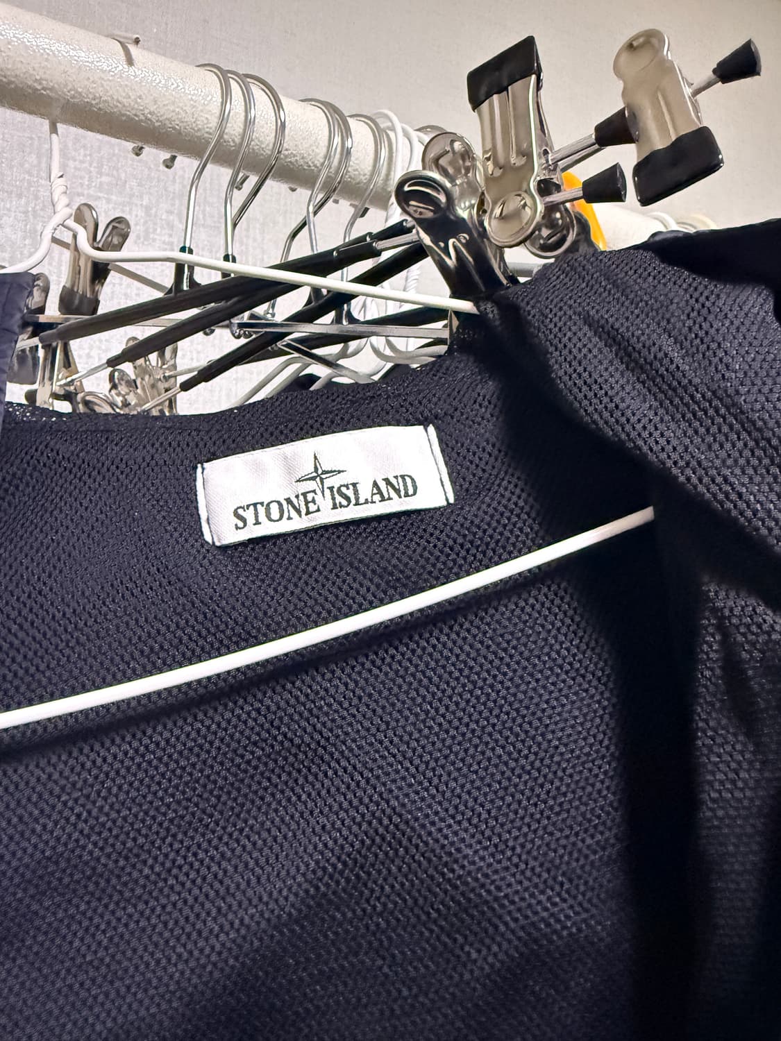 스톤 아일랜드 바람막이 L 네이비 상품이미지4