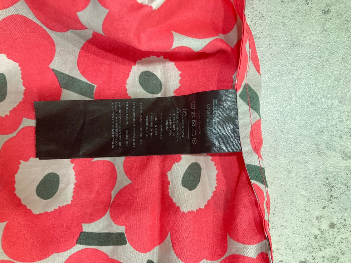 marimekko 마리메꼬 우니꼬(Unikko) 패턴 패커블백 상품이미지5