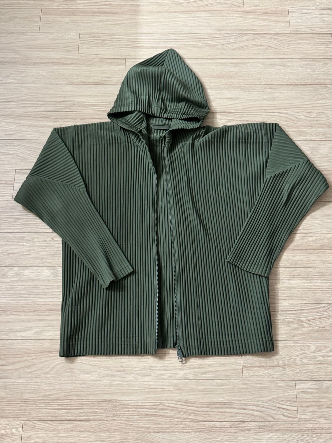 옴므플리세 후드집업 JL112 3사이즈 상품이미지1