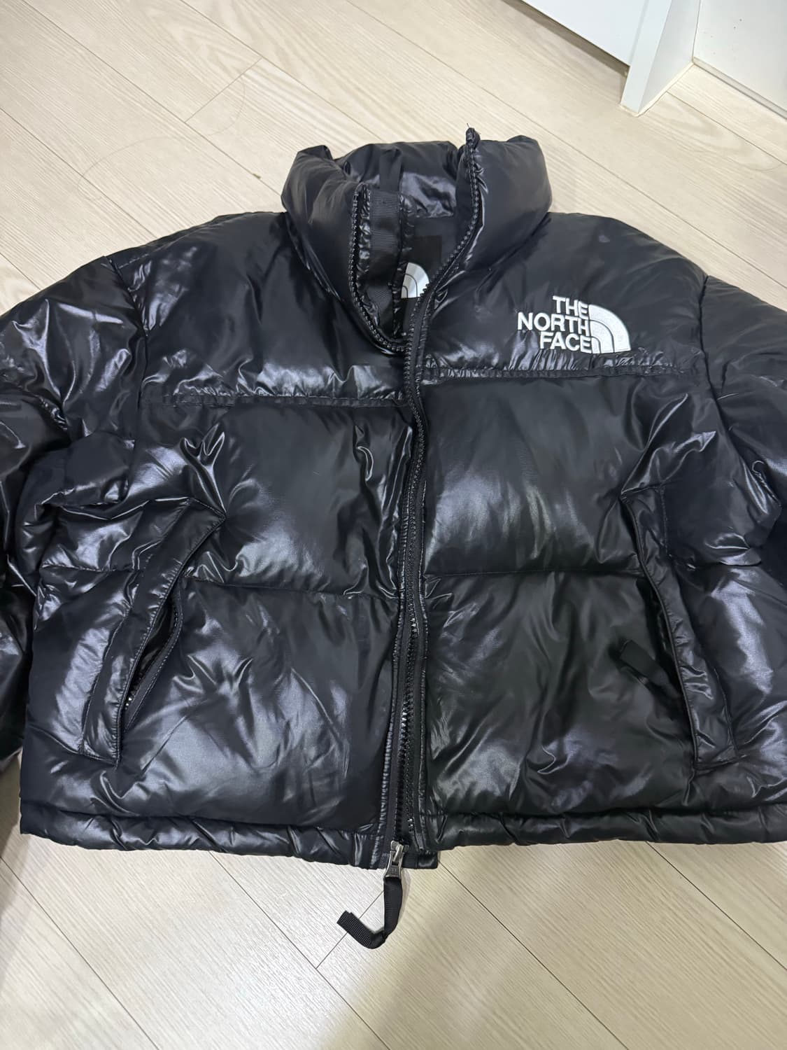 노스페이스 눕시 유광 크롭 m 상품이미지1