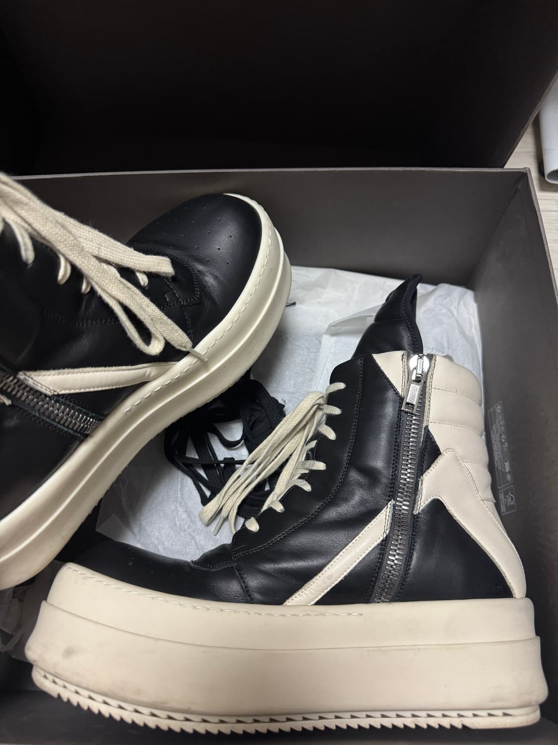 [42.5] 릭오웬스 메가 범퍼 지오바스켓 상품이미지3