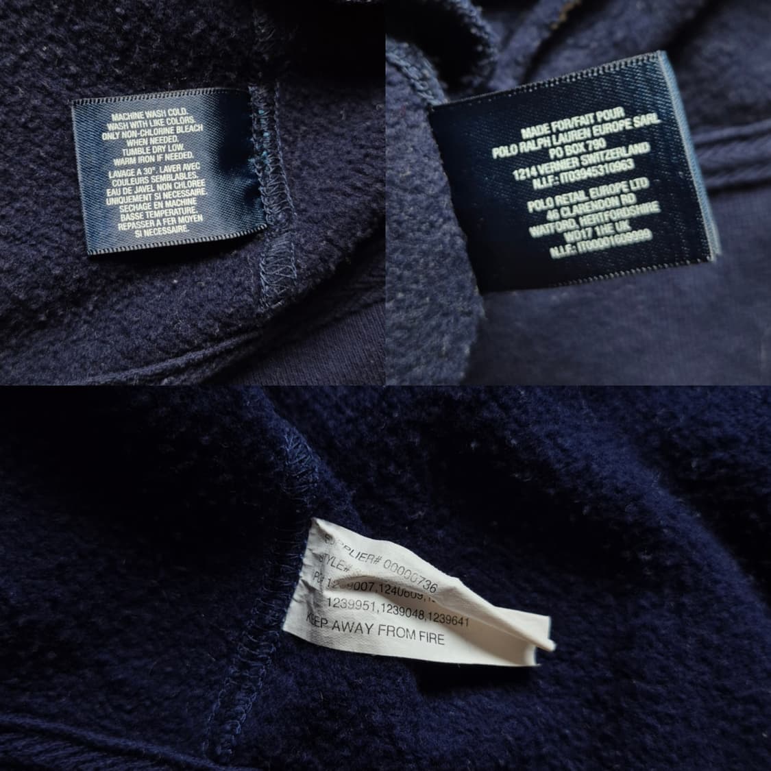 [L(14-16)] 폴로 랄프로렌 빅포니 바시티 집업자켓 상품이미지9