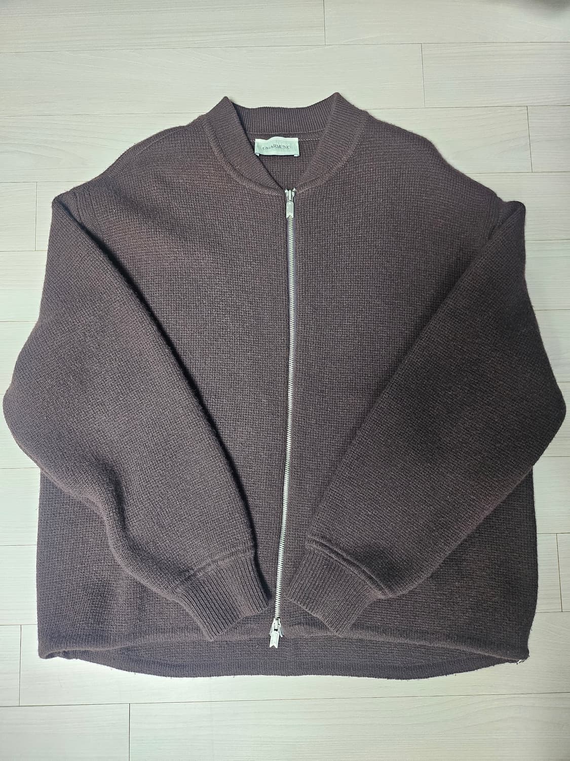 우마뭉 니트 봄버 초콜렛 M 상품이미지3