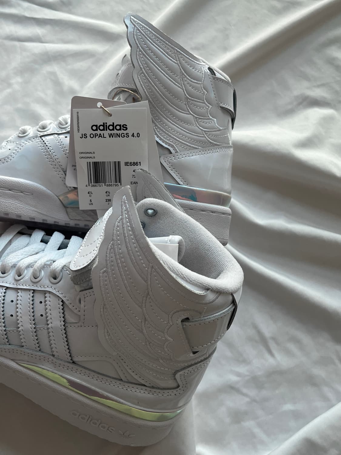 (새상품) 아디다스 제레미스캇 오팔 윙스 4.0 화이트 상품이미지5