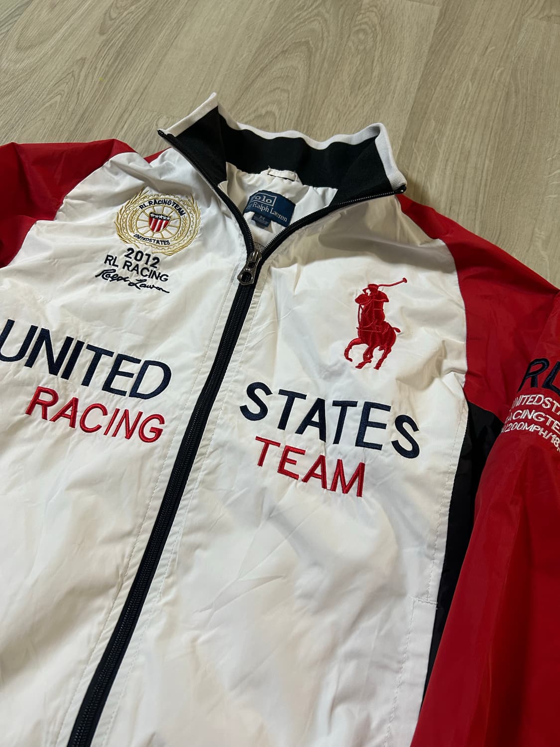 폴로 랄프로렌 치프키프 USA 레이싱 자켓 화이트 상품이미지2