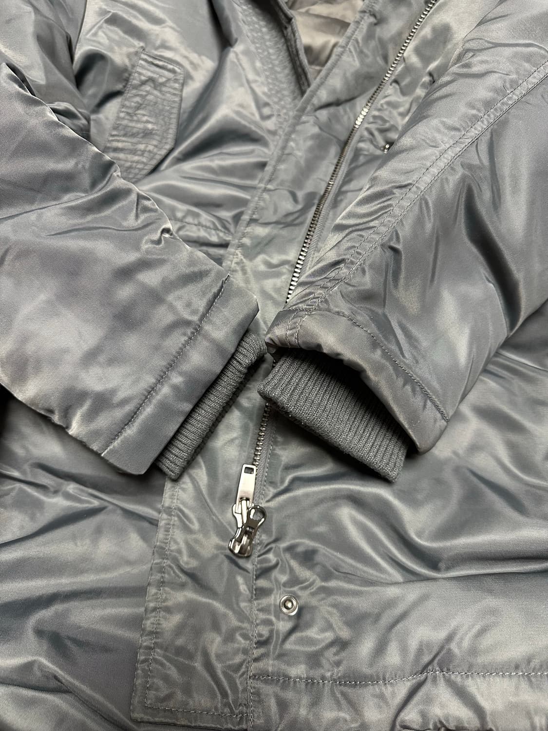 베네통 여성 야상 롱패딩 m 상품이미지6