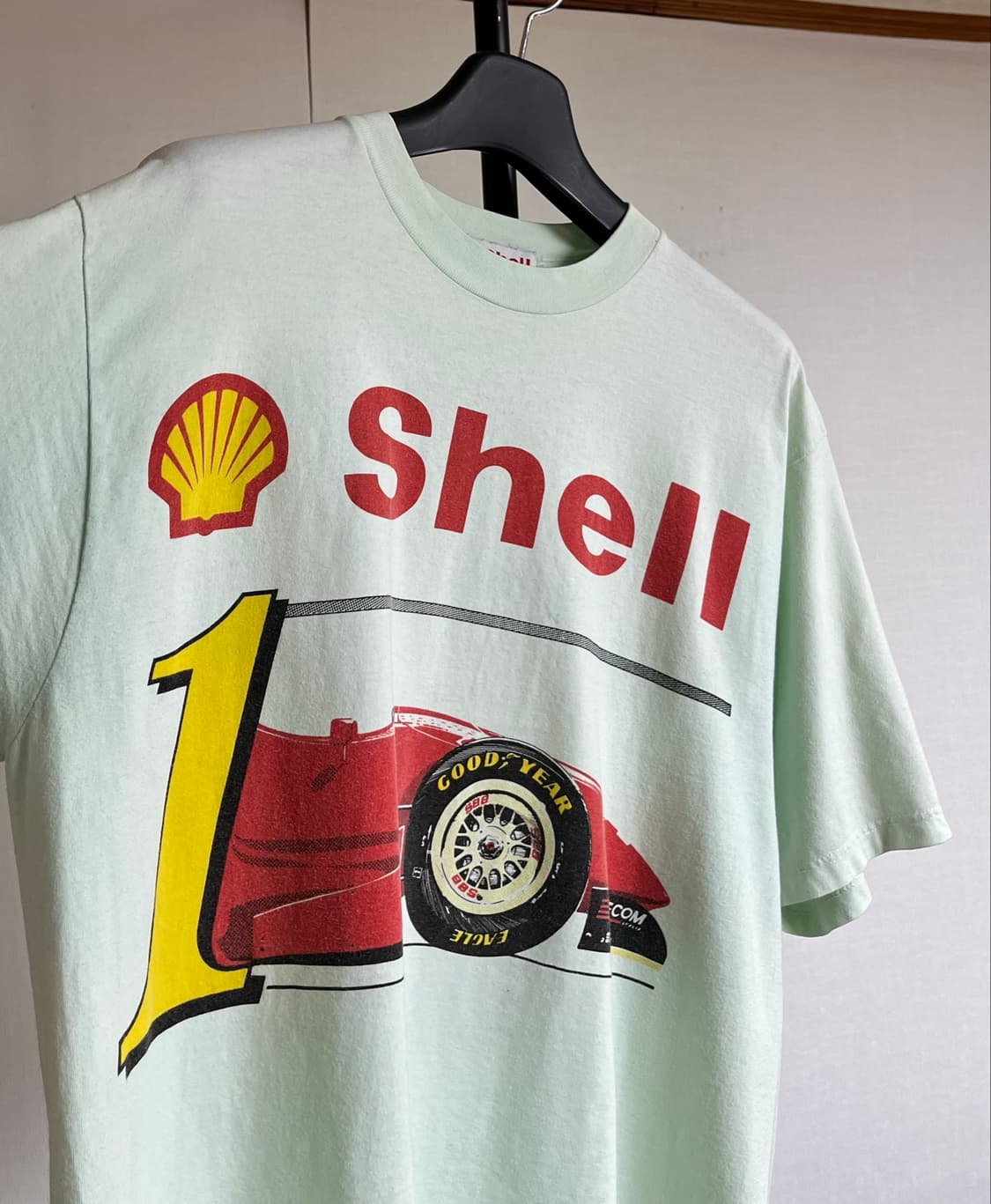 빈티지 f1 shell 프로모 반팔 티셔츠 상품이미지3