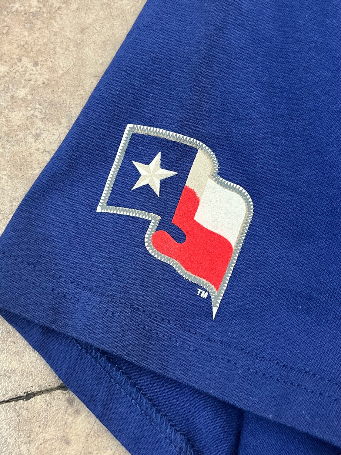 마제스틱 엠엘비 텍사스 추신수 반팔티 블루 S #csz2965 상품이미지5