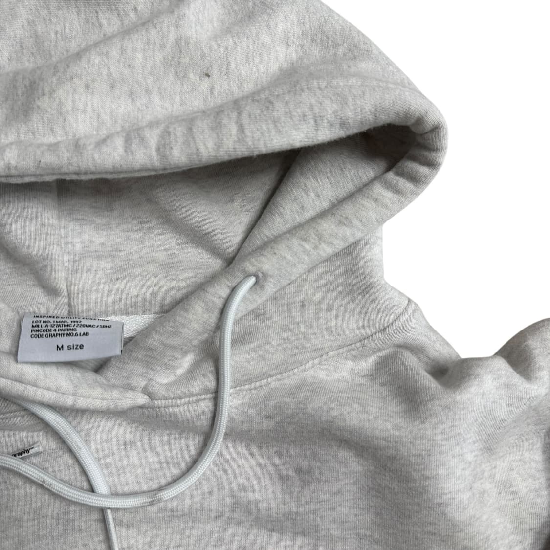 코드그라피 후드티 상품이미지2