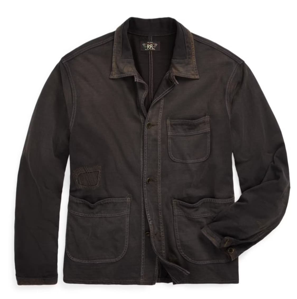 더블알엘 rrl 리페어 저지 워크자켓 L 상품이미지1