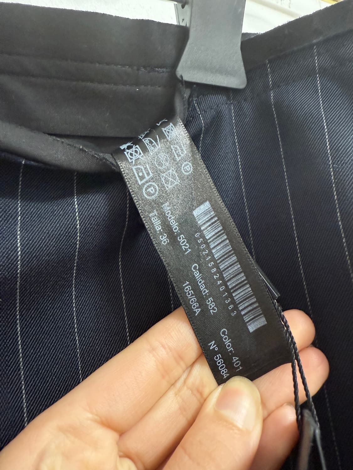 Massimo Dutti 스트라이프 와이드 슬랙스 상품이미지8