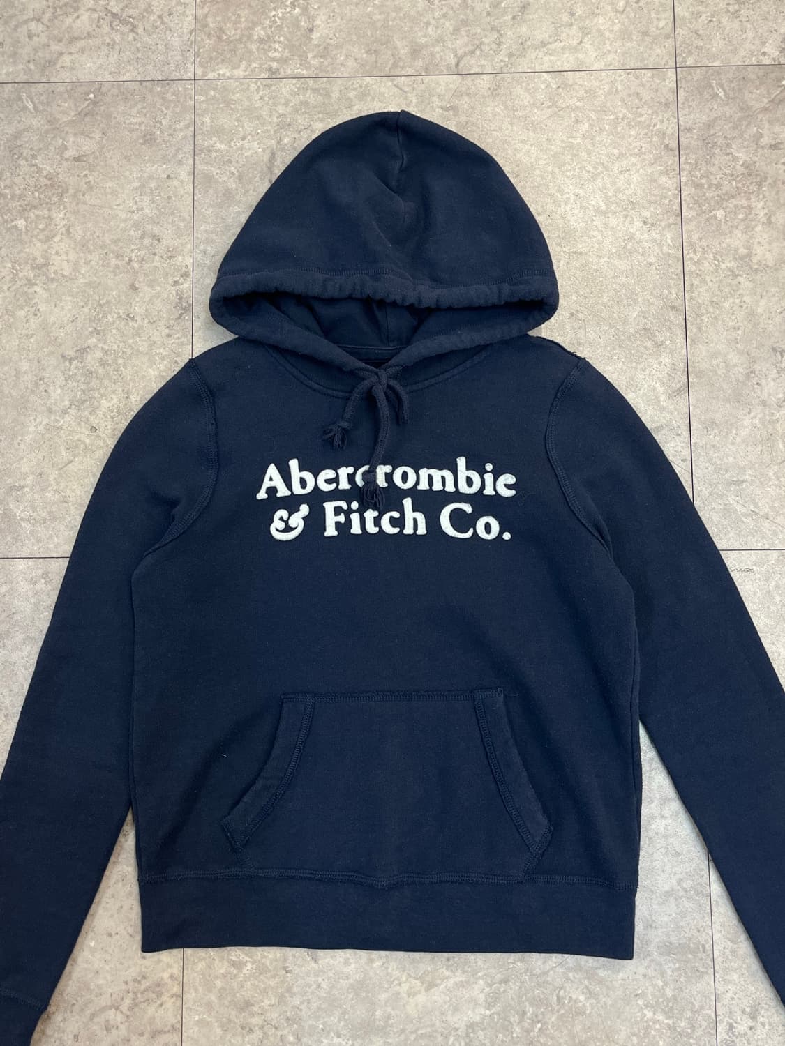 아베크롬비 기모 후드티 네이비 XS #csz2770 상품이미지5
