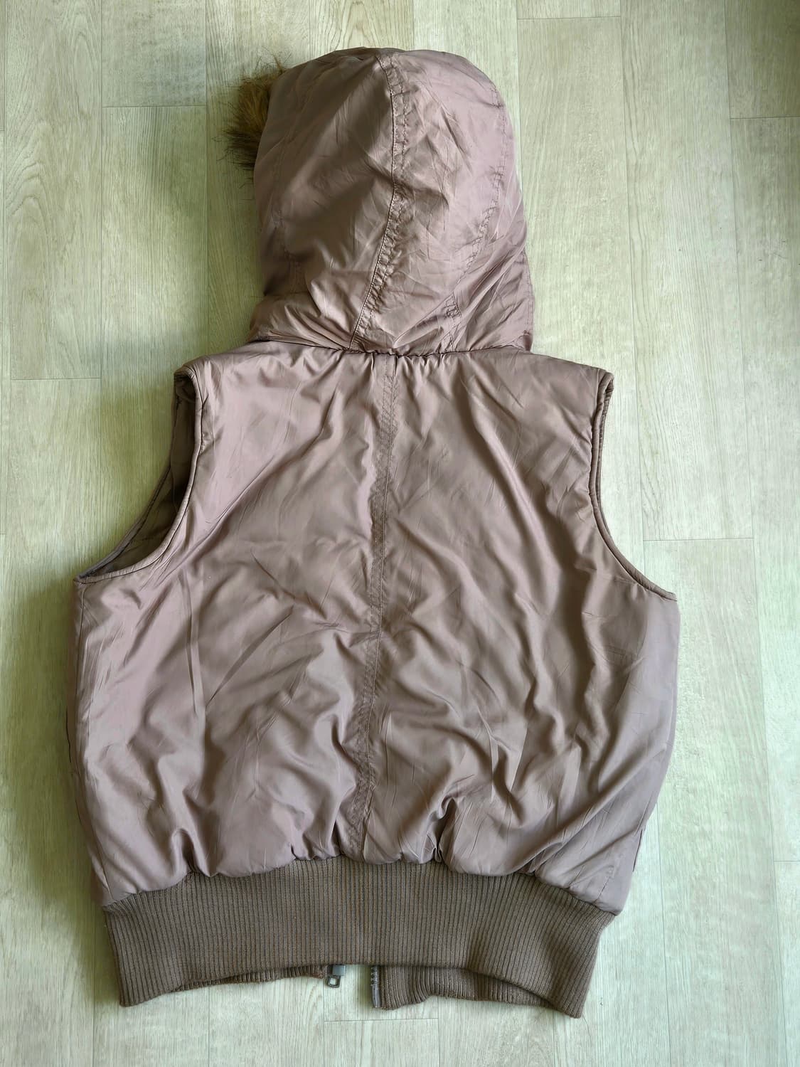 패딩 퍼 조끼 상품이미지2