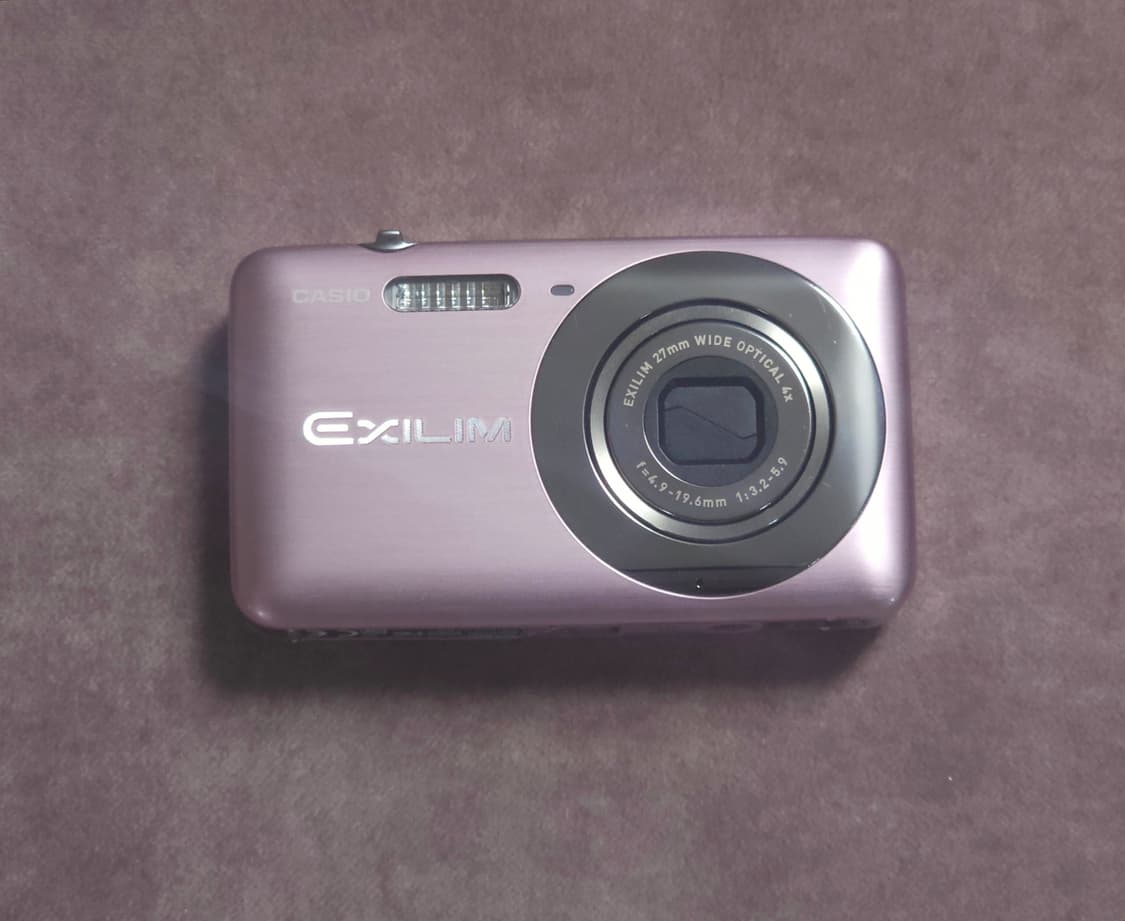 미품 ) 작례 있음 ) 카시오 엑슬림 z800 핑크 상품이미지1