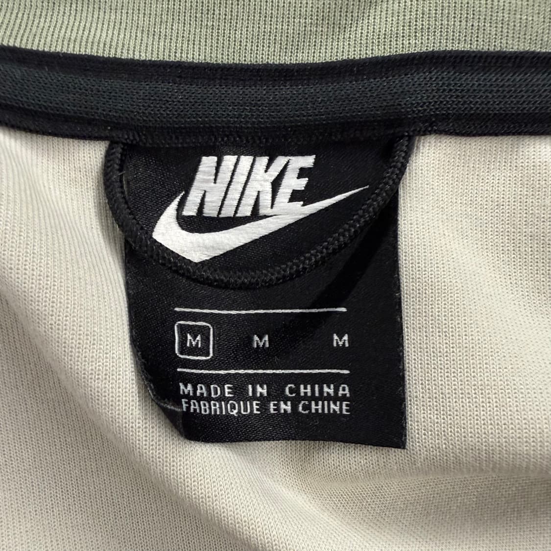 [정품/M] 나이키 테크 플리스 후드집업 그린 아이보리 b10 상품이미지5