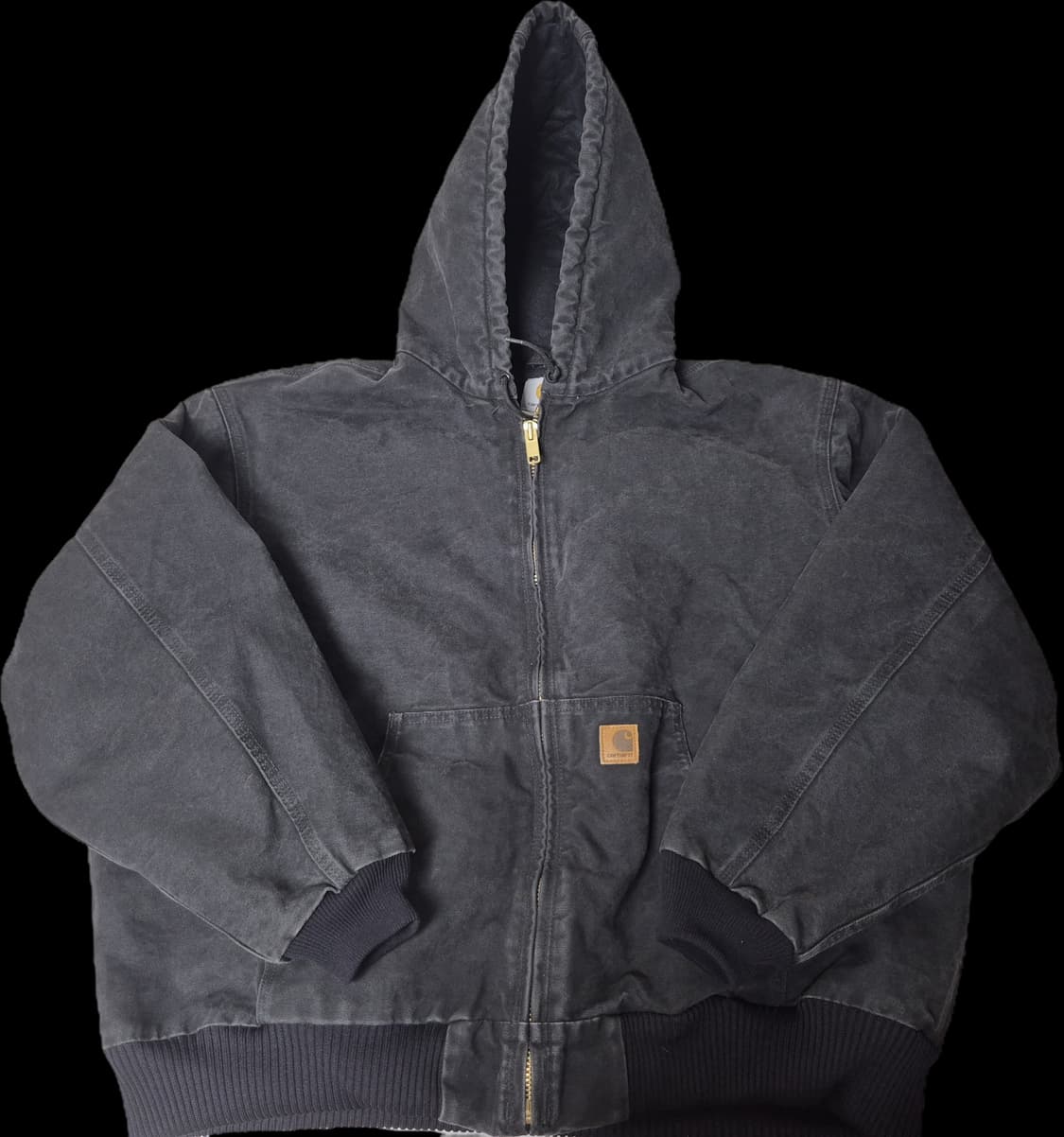 [2XL] 칼하트 J130 덕 액티브 자켓 블랙 BLK 상품이미지1