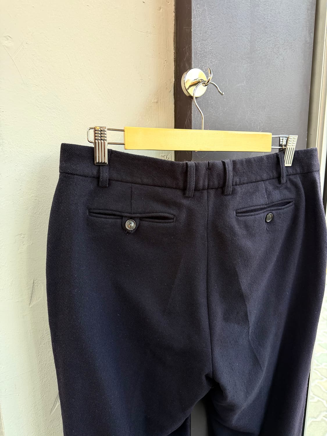 48/ 아워레가시 소프트 네이비 Canvas 울팬츠 상품이미지7