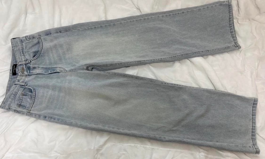 연청 와이드데님 s 상품이미지1