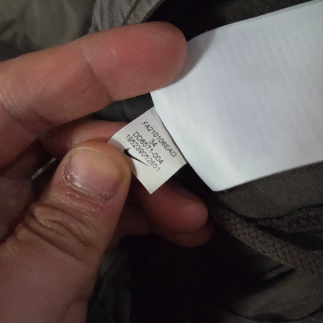 나이키 테크팩 언라인드 카고팬츠 XL 34 상품이미지9