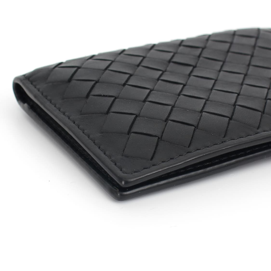 BOTTEGA VENETA 보테가 베네타 인트레치아토 블랙 카드 지갑  상품이미지2