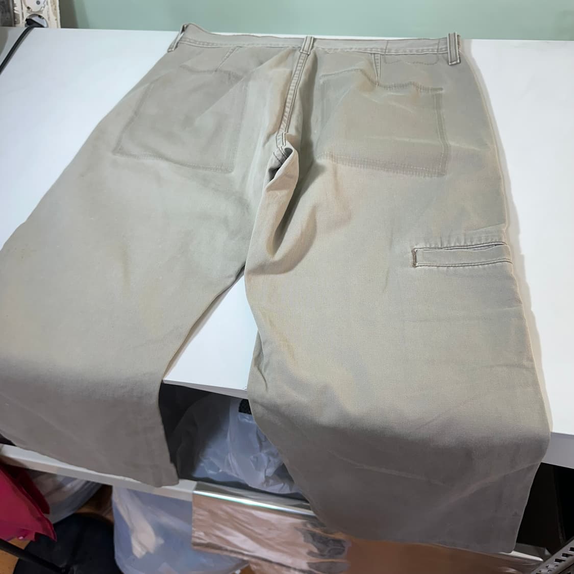 32 L 리바이스 베이지 와이드핏 워크웨어 코튼팬츠 상품이미지6