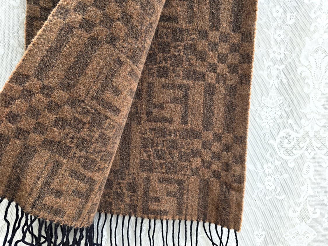 펜디 FF 로고 울 머플러 (made in italy) 상품이미지5