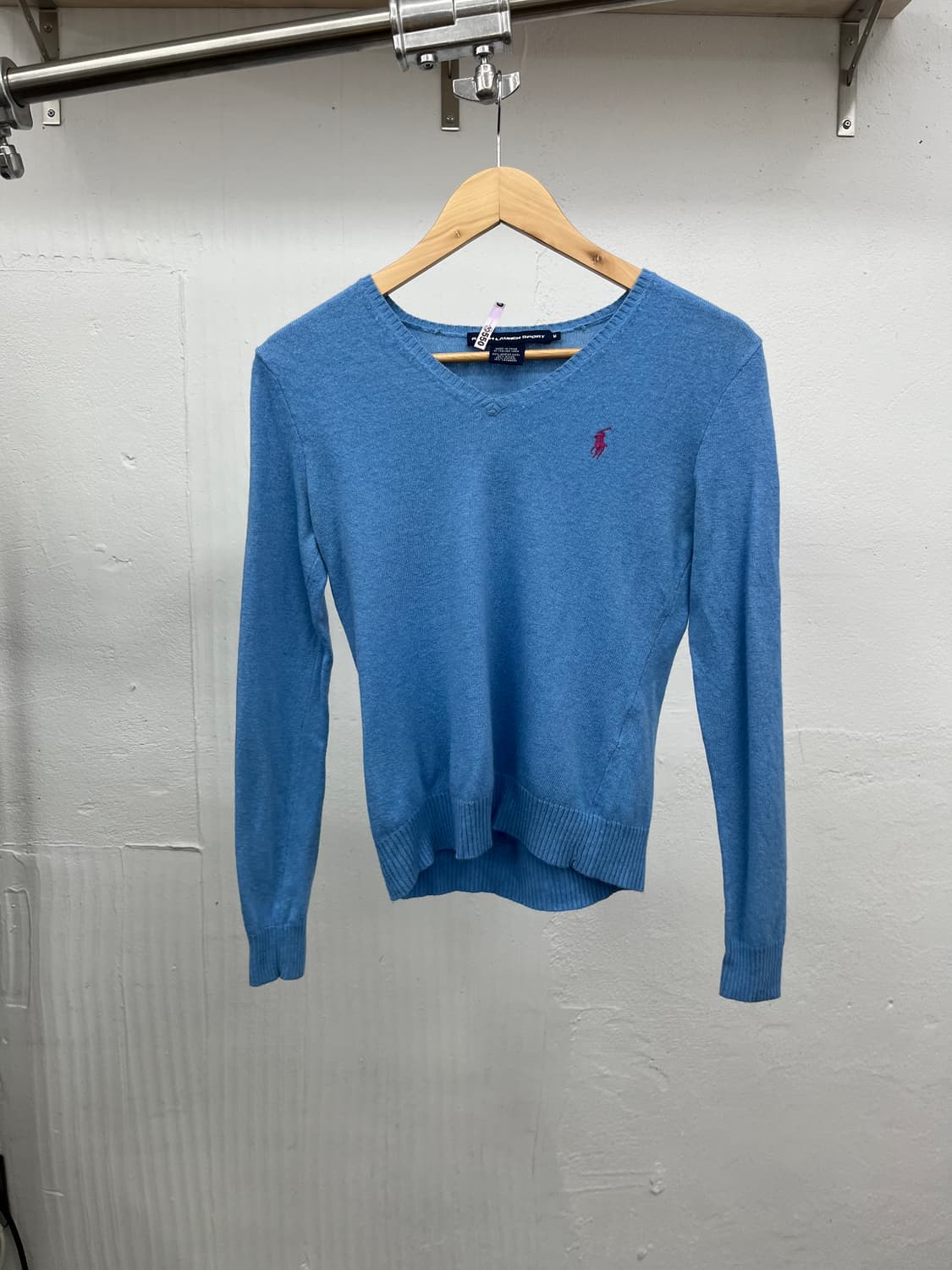 ~44.5) POLO  V-NECK MERINO WOOL KNIT 상품이미지1