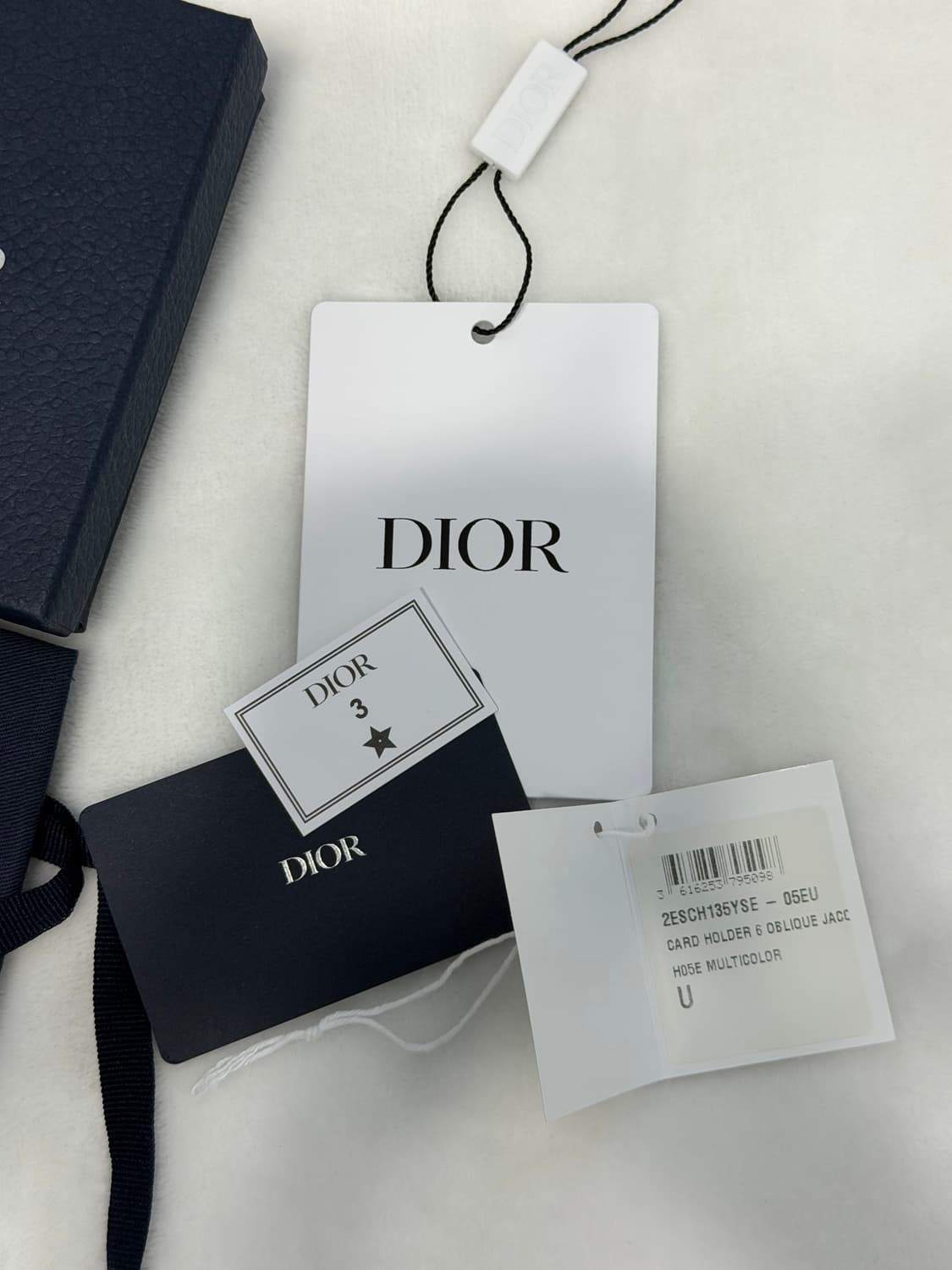 디올 오블리크 카드지갑 베이지 상품이미지3