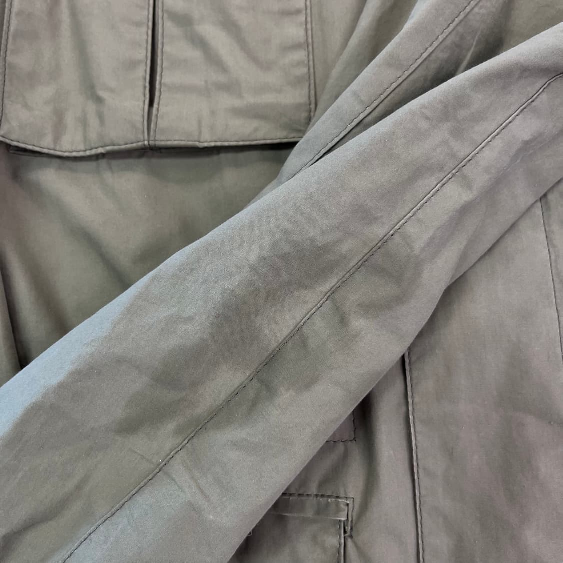 100 바버 23ss 올리브 샌더링 캐주얼 자켓 상품이미지6