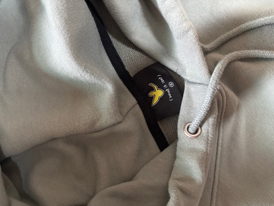 와릿이즌 후드티 s 상품이미지3