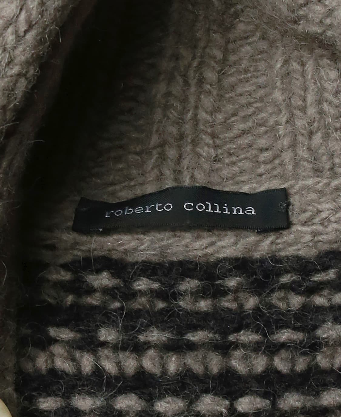 로베르토 콜리나 [Roberto Collina] 에스닉 패턴 니트 가디건 상품이미지5