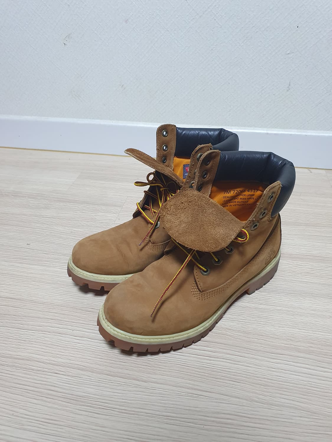 팀버랜드 6인치 프리미엄 부츠 브라운 250~55 상품이미지4