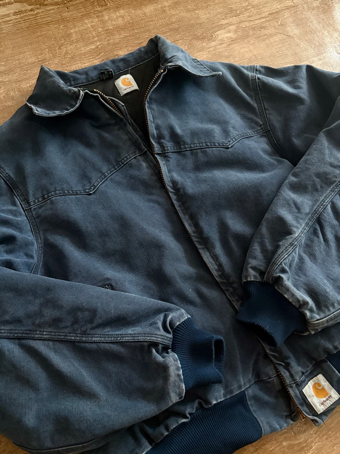 90‘s 칼하트 산타페 JQ2083 INDIGO XL USA🇺🇸 상품이미지7