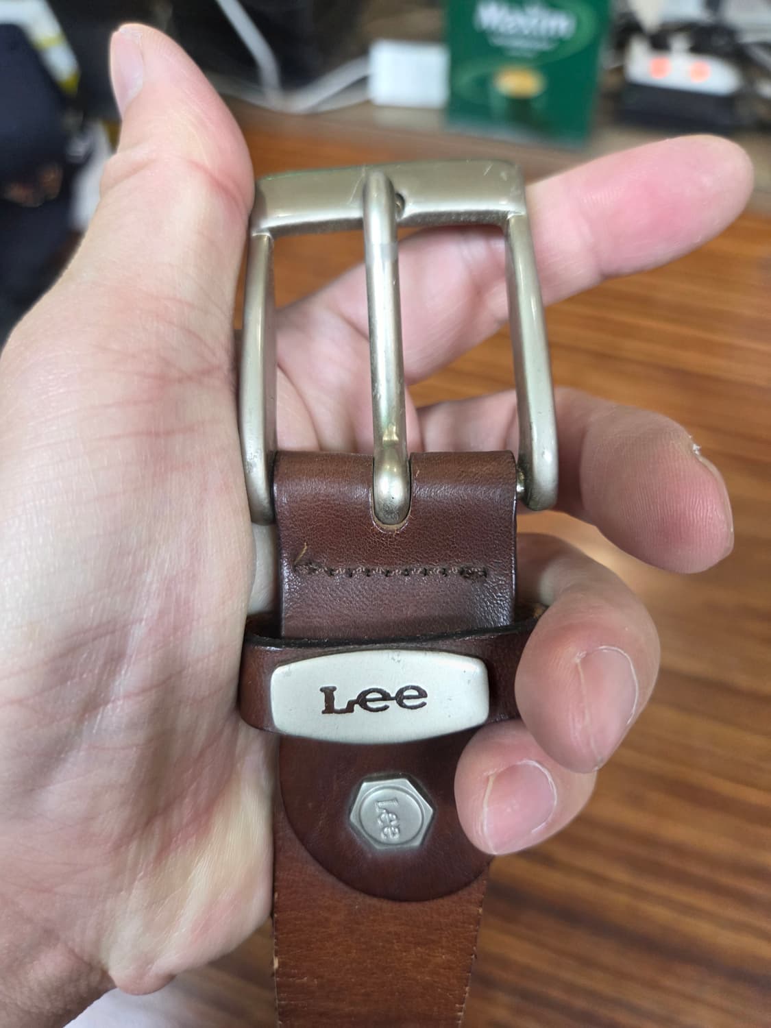 Lee 빈티지 가죽벨트  상품이미지2