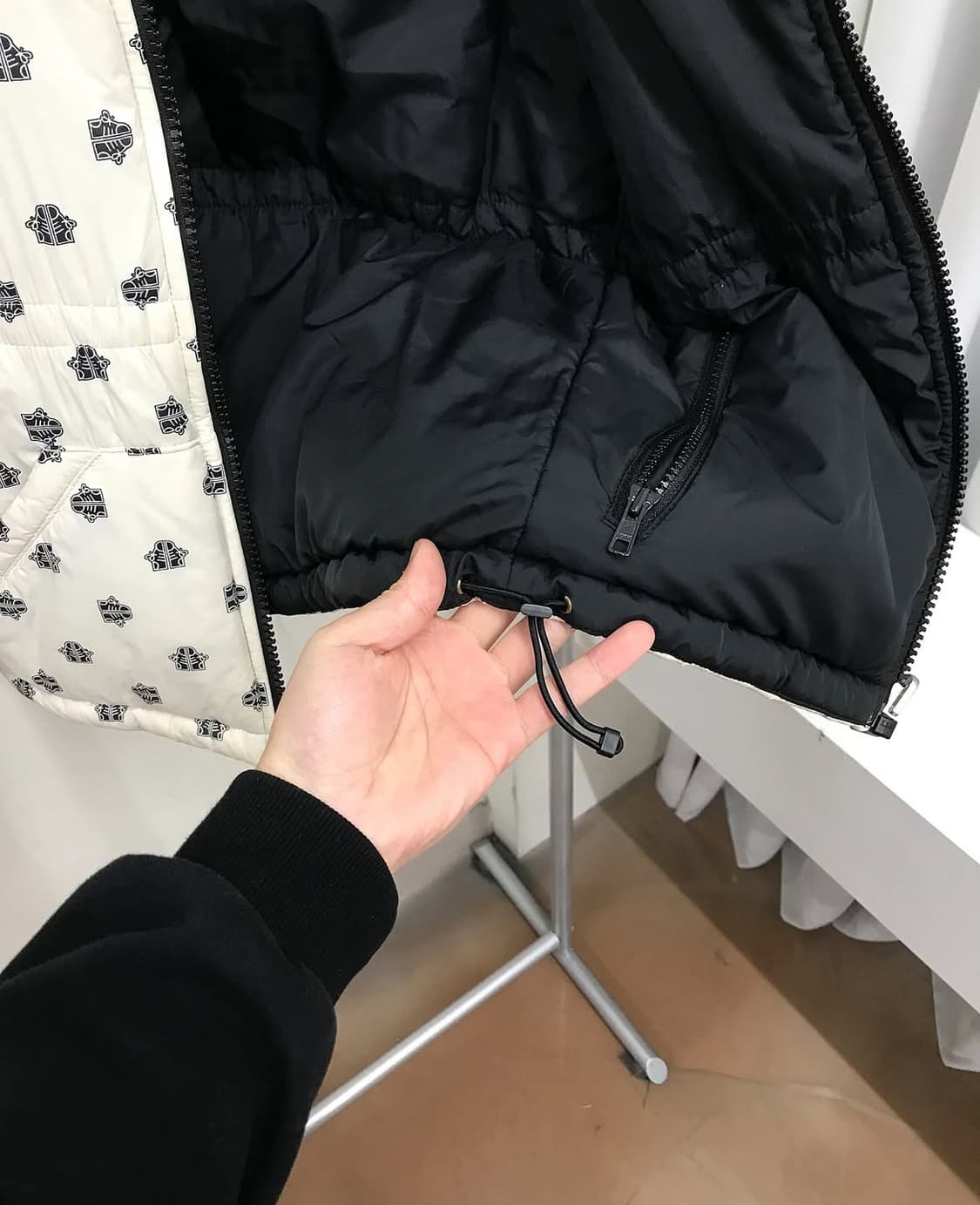 아디다스 리버시블 양면 숏패딩 상품이미지5