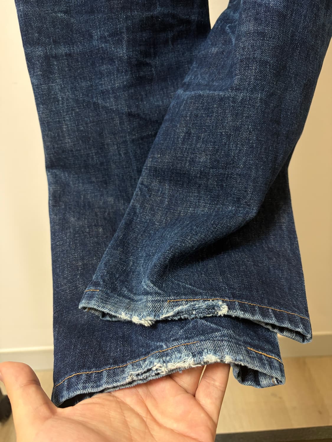 (28) 90s jpn 리바이스502 big E 샐비지 데님팬츠 상품이미지9