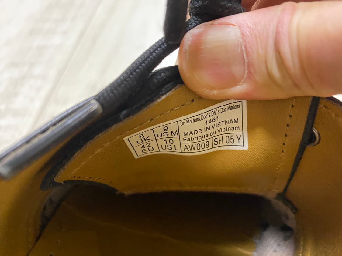 닥터마틴 1461 3홀 스무스 270 상품이미지8