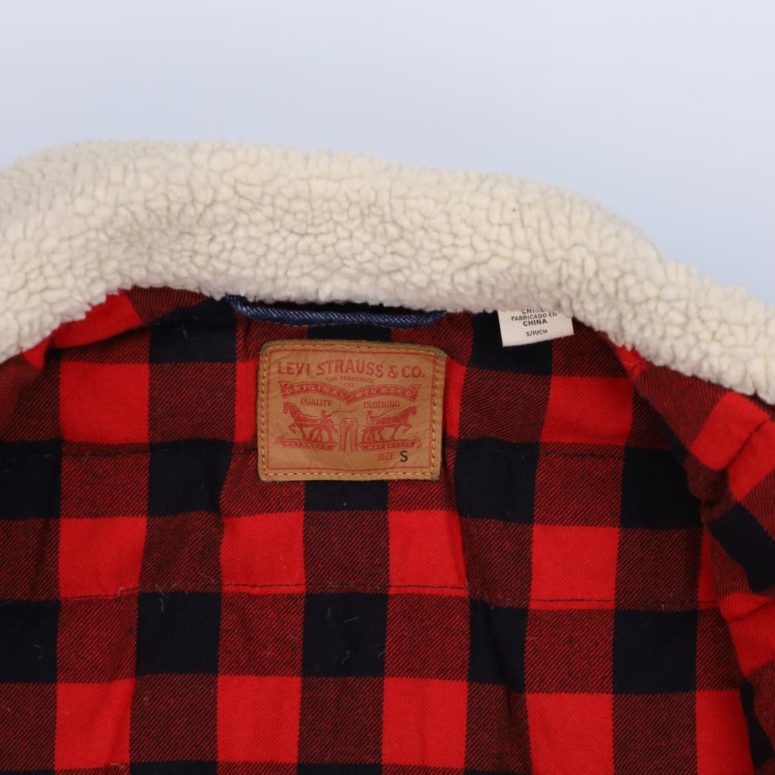 S 리바이스 구스다운 패딩 트러커 청 자켓 4214 상품이미지6