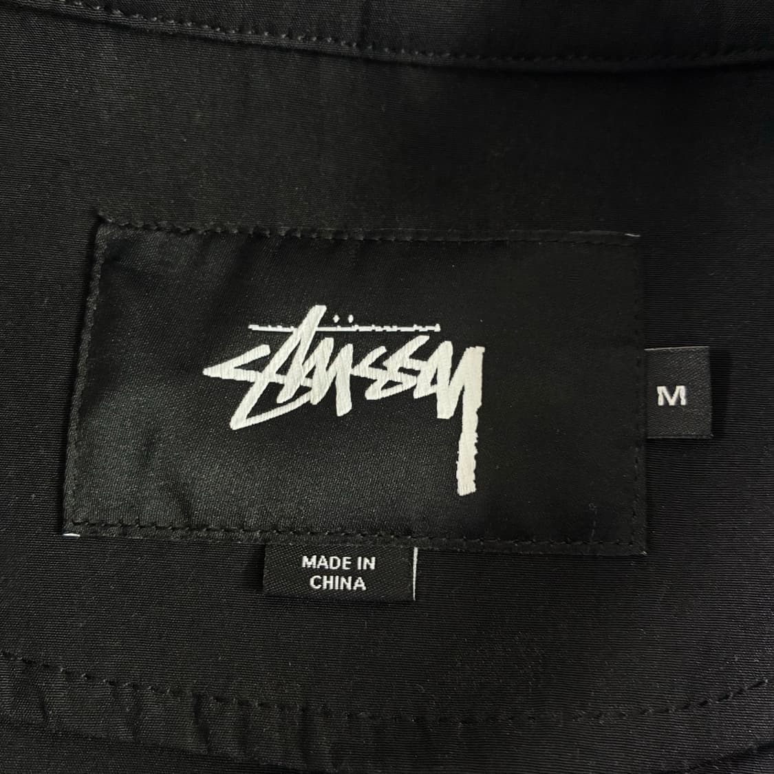 Stussy  스투시 블랙 더블 트렌치코트  상품이미지6