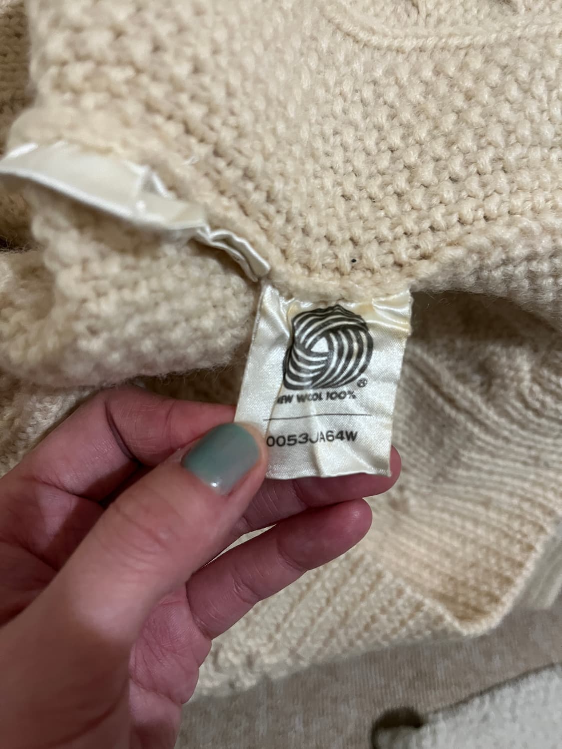 JPN 울 후드 떡볶이 단추 가디건 상품이미지4