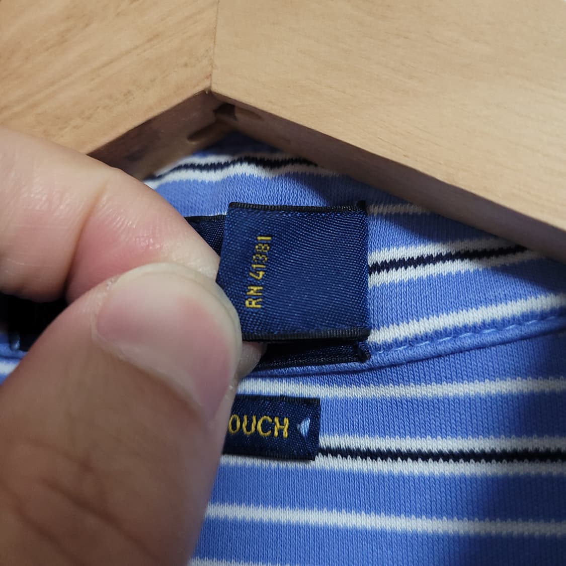 (XL) POLO 폴로랄프로렌 스트라이프 기능성 반팔 카라티 상품이미지5