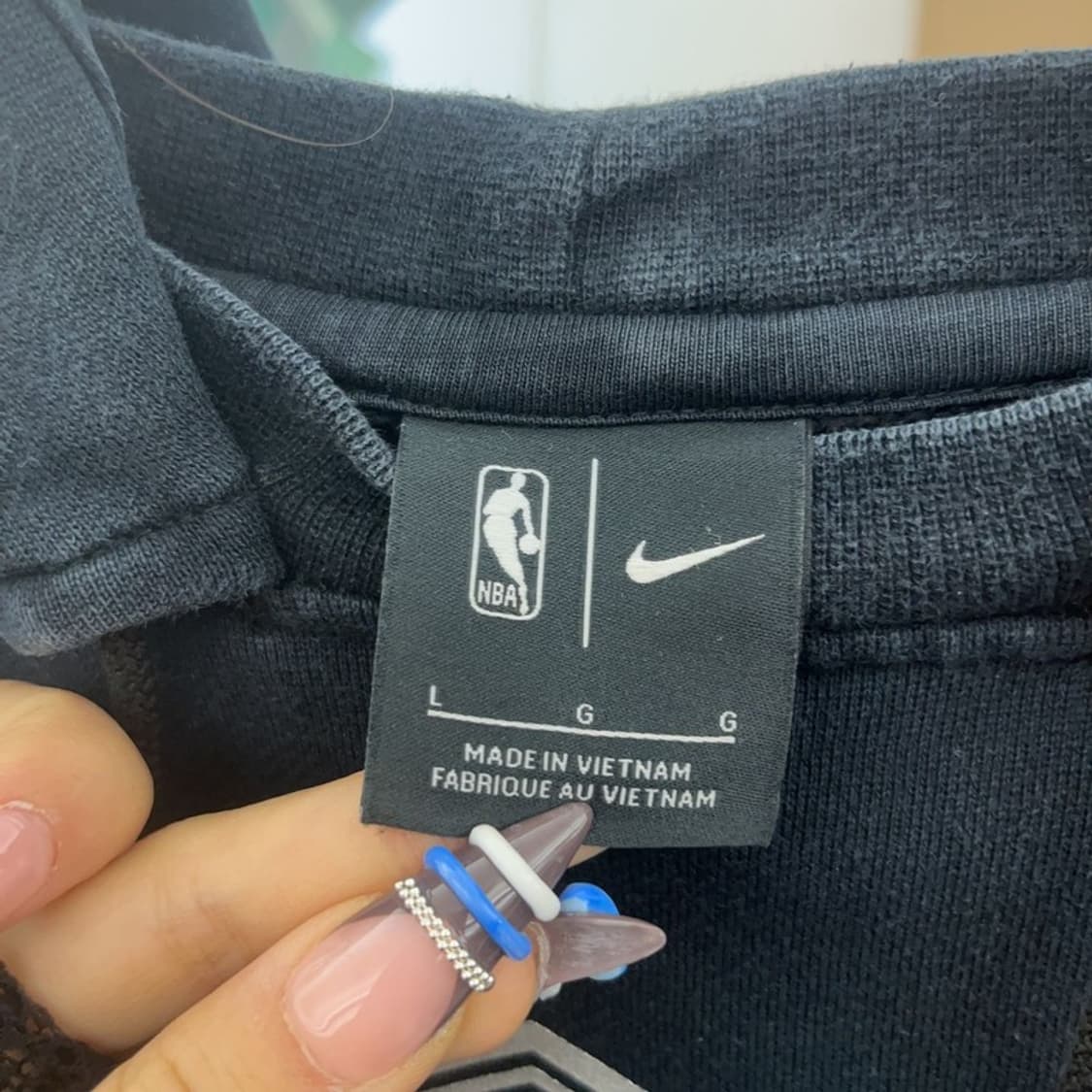 나이키 X NBA 올드스쿨 캐주얼 패치 약기모 후드티 L C07605 상품이미지5