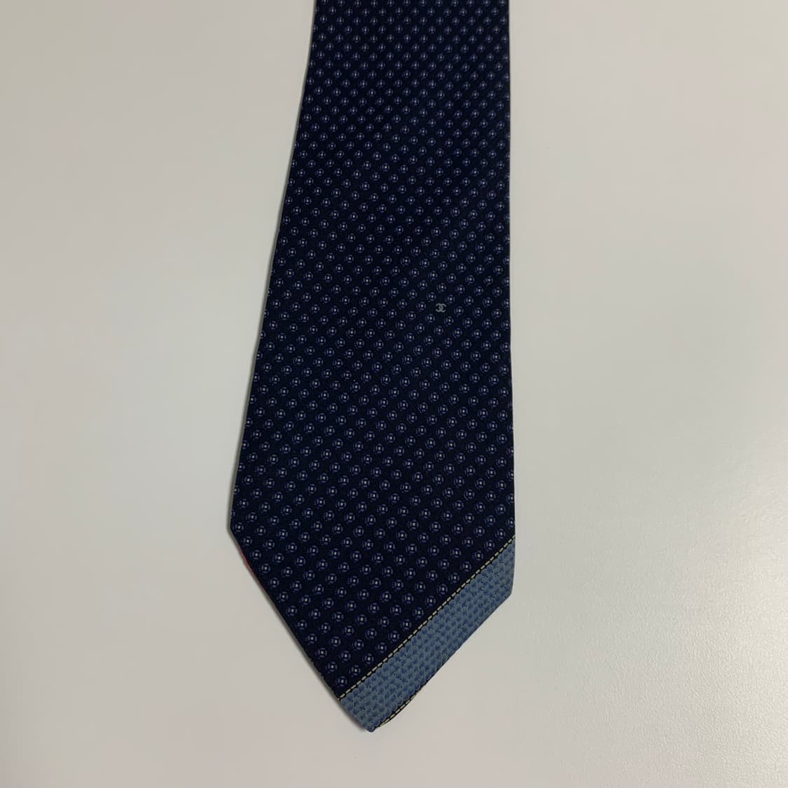 샤넬(CHANEL) 명품 100실크 빈티지넥타이 A등급 상품이미지8