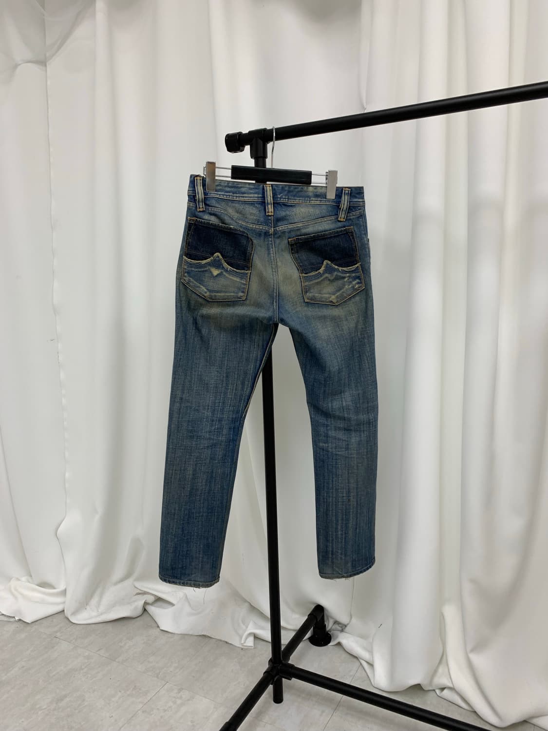 디젤 옐로우워싱 스트레이트진 상품이미지2