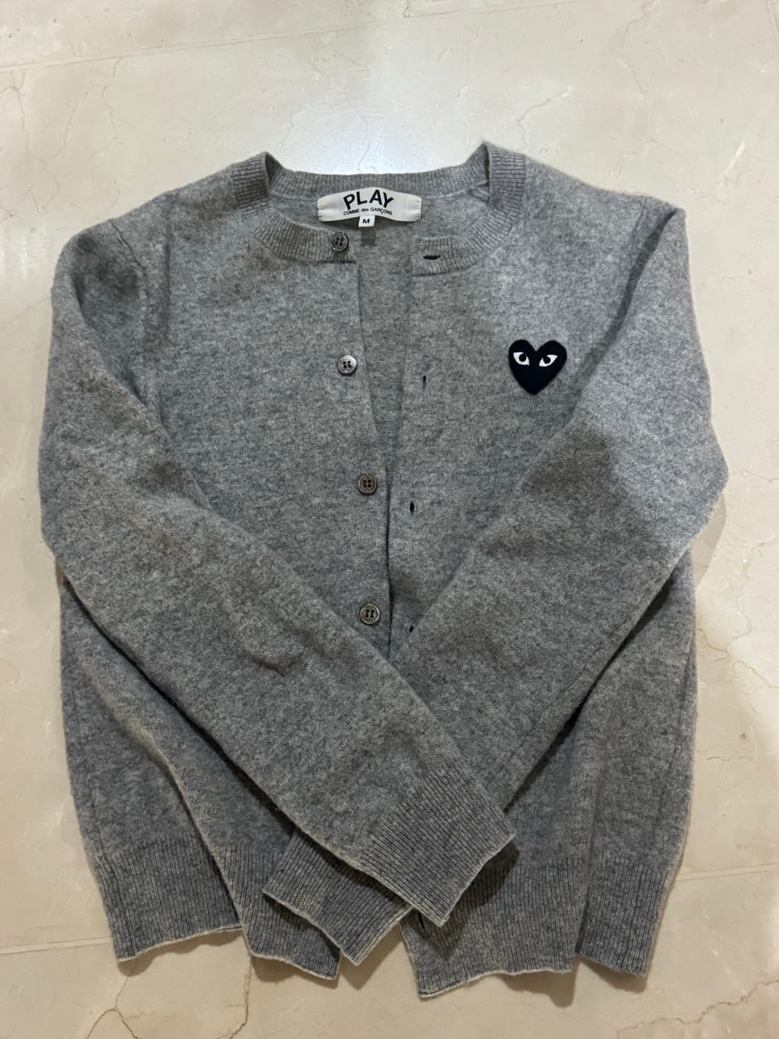 꼼데가르송 플레이 하트 가디건 상품이미지1