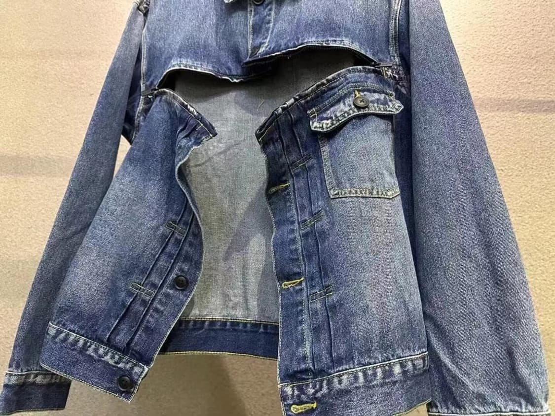 요지 야마모토 인디고 데님 재킷 상품이미지4