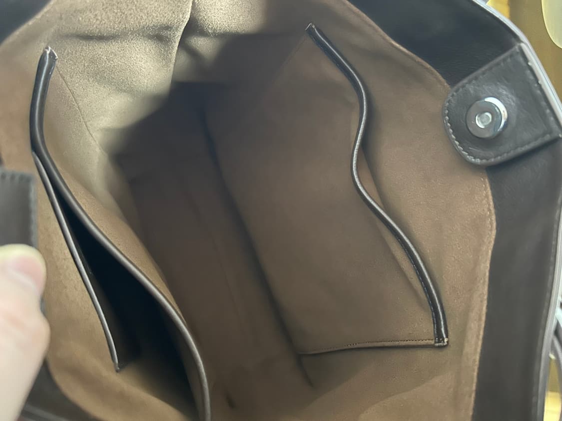 파사드패턴 빈티지 셰퍼드 백 초콜렛 상품이미지7