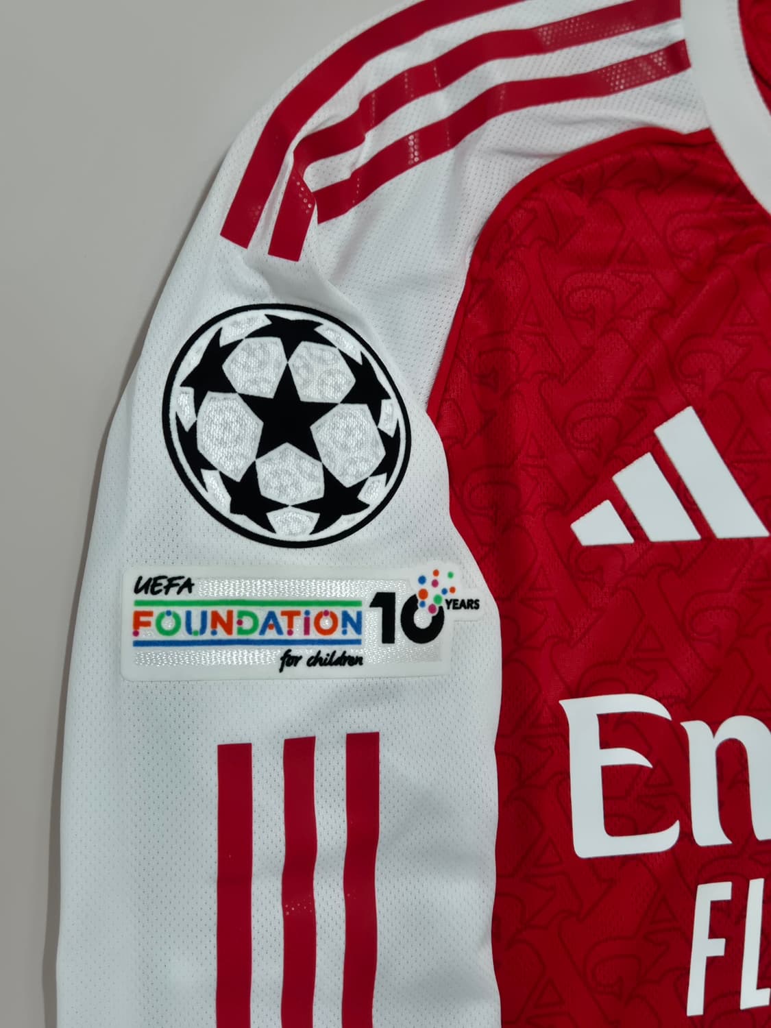 25-26시즌 아스날 홈 트로사르 긴팔 유니폼 L사이즈 상품이미지4