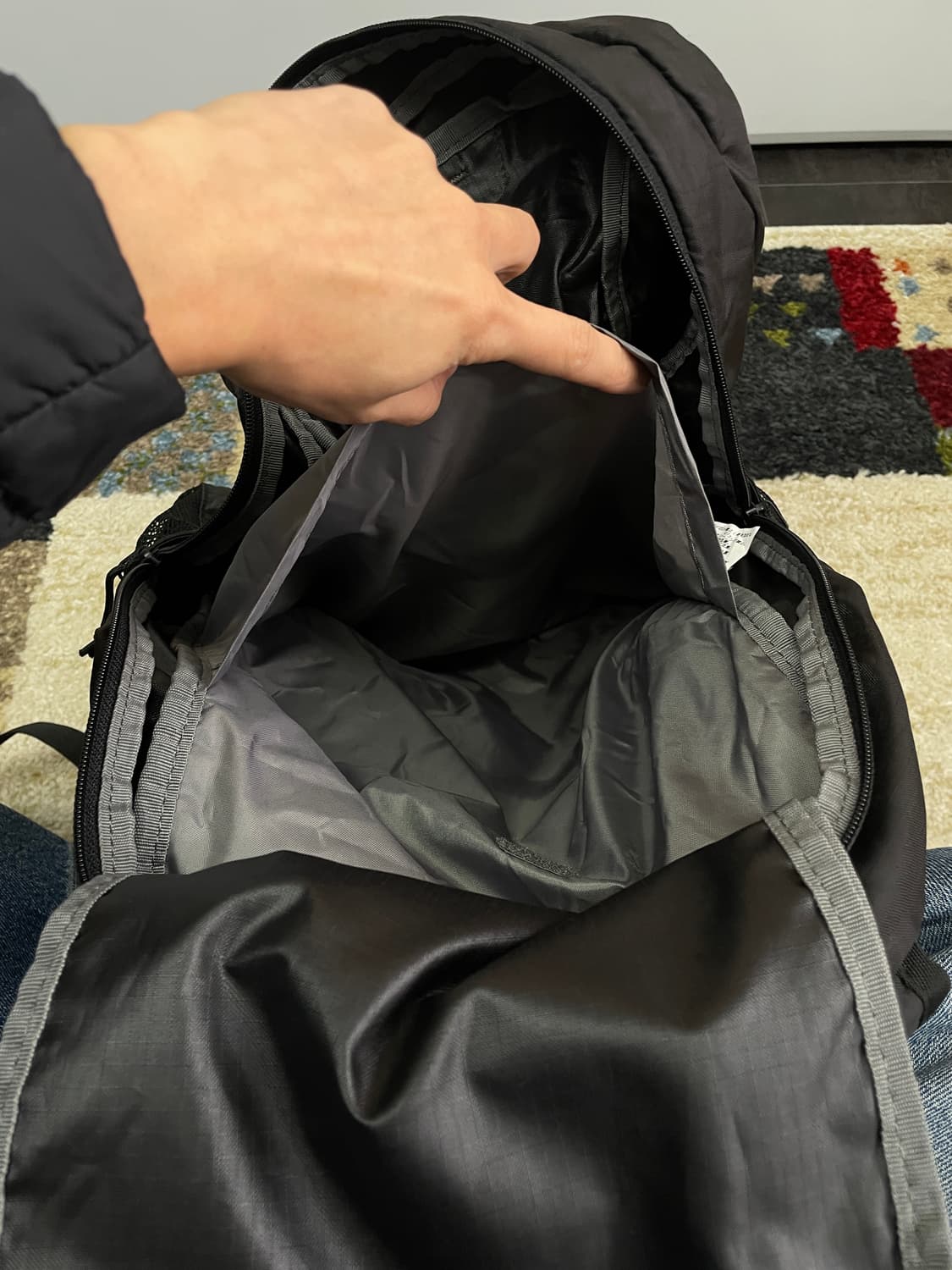 에디바우어 스토웨이 30L 패커블 립스탑 백팩 상품이미지8